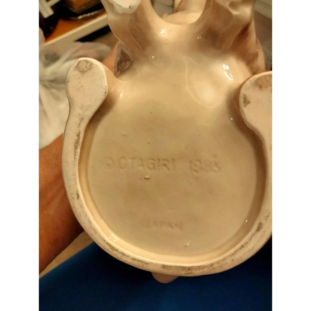 Vintage 1983 Otagiri Japan Pig teapot 6 3/4" tall - Picture 8 of 9